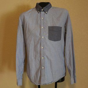 J.Crew Oxfors Mens Small Slim Fit Dress Shirt